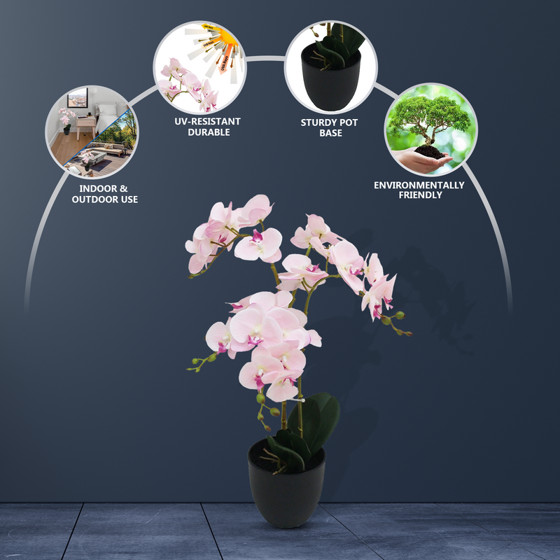 Elegance Petal Orchid 60CM - Artificial Plant