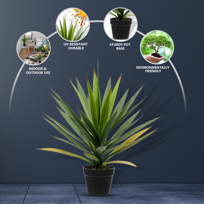 Agave Succulent 50CM - Artificial Plant