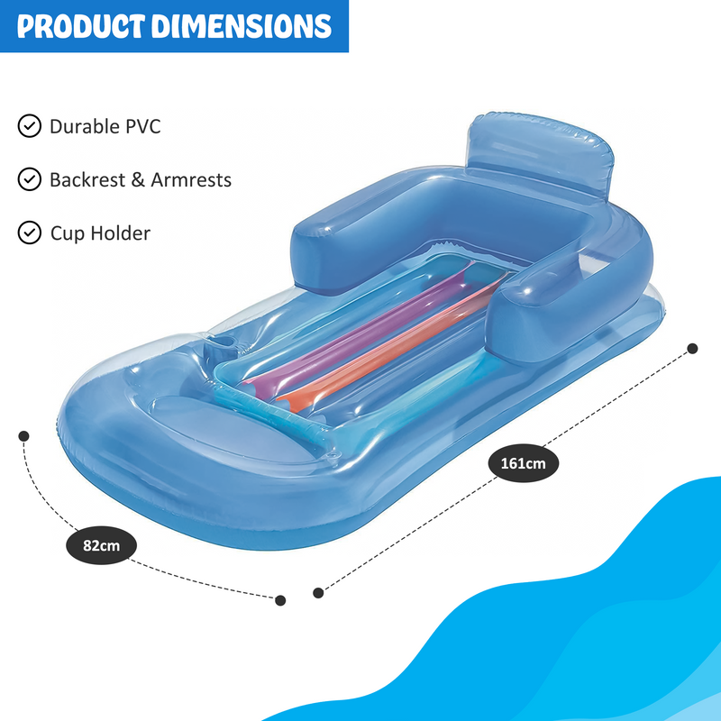 Swimming Pool Air Bed Mat Lounger