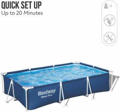 Bestway Steel Pro Swimming Pool - 3,300 Liters