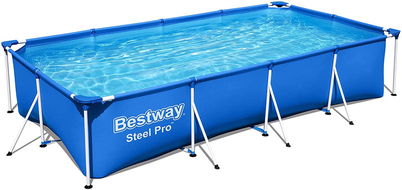 Bestway Steel Pro Family Pool - 400 x 211 x 81 cm - Blue