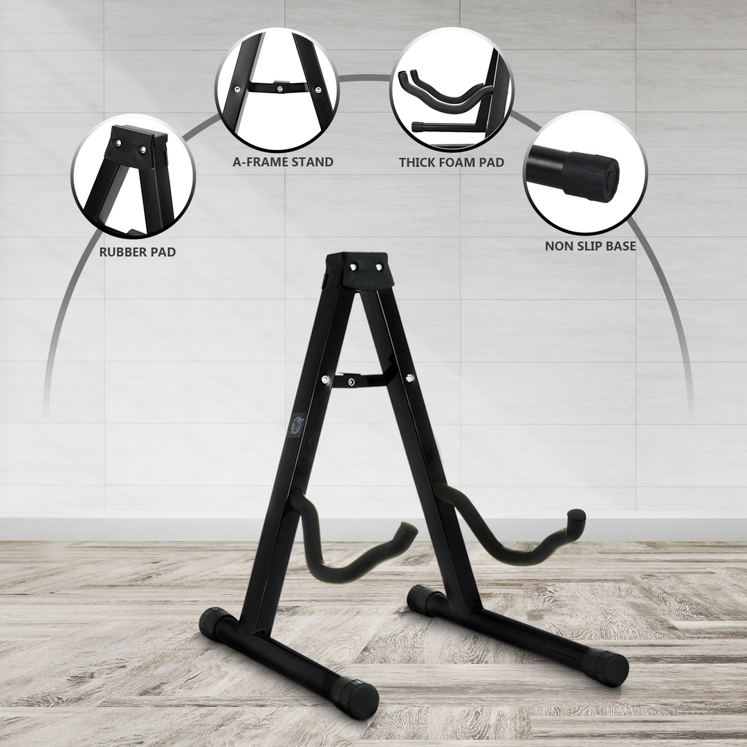 Folding A-Frame Guitar Stand