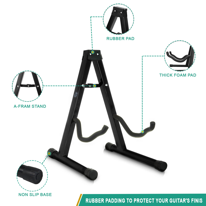 Folding A-Frame Guitar Stand