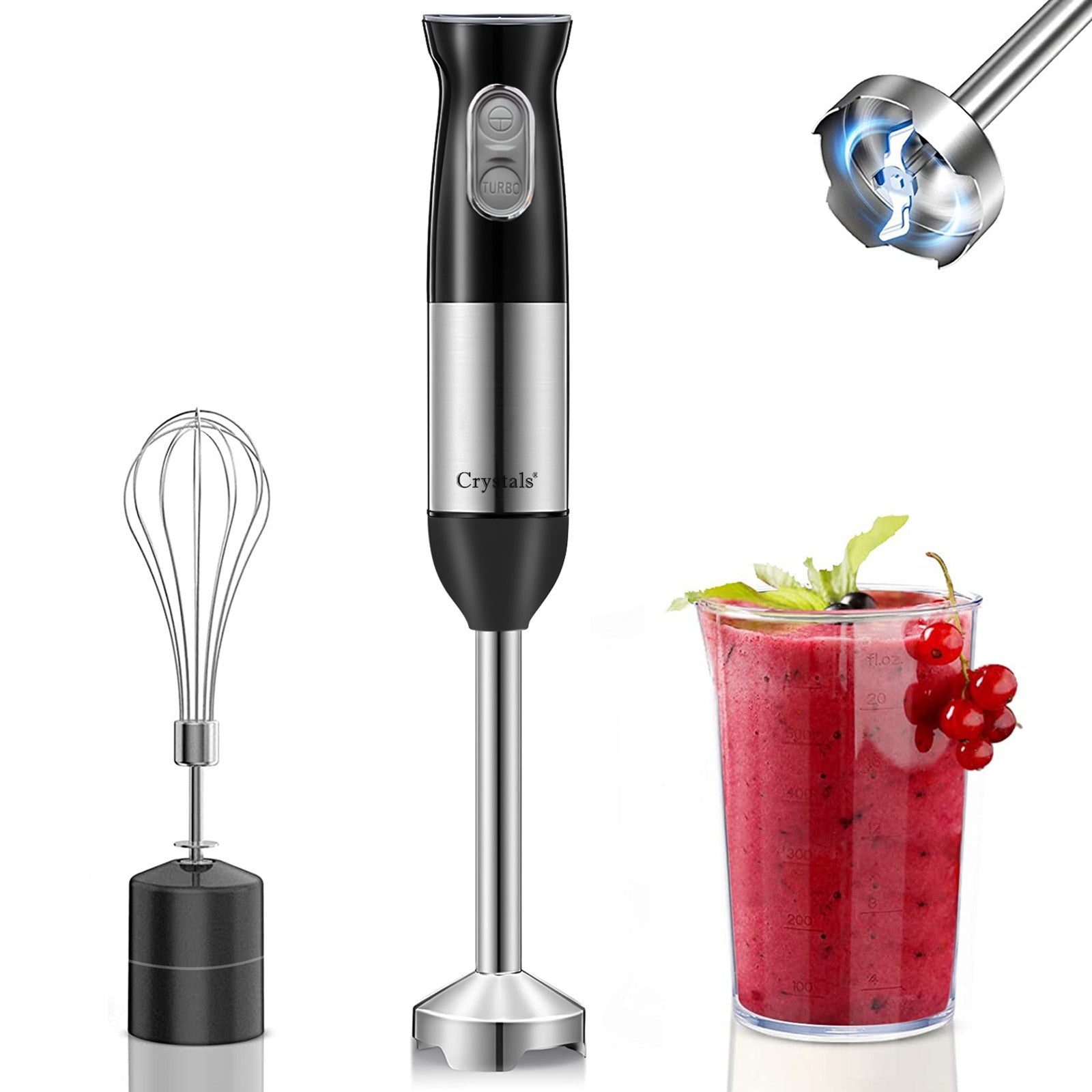 1000W Electric Stick Blender Hand Blender Handheld Blender UK