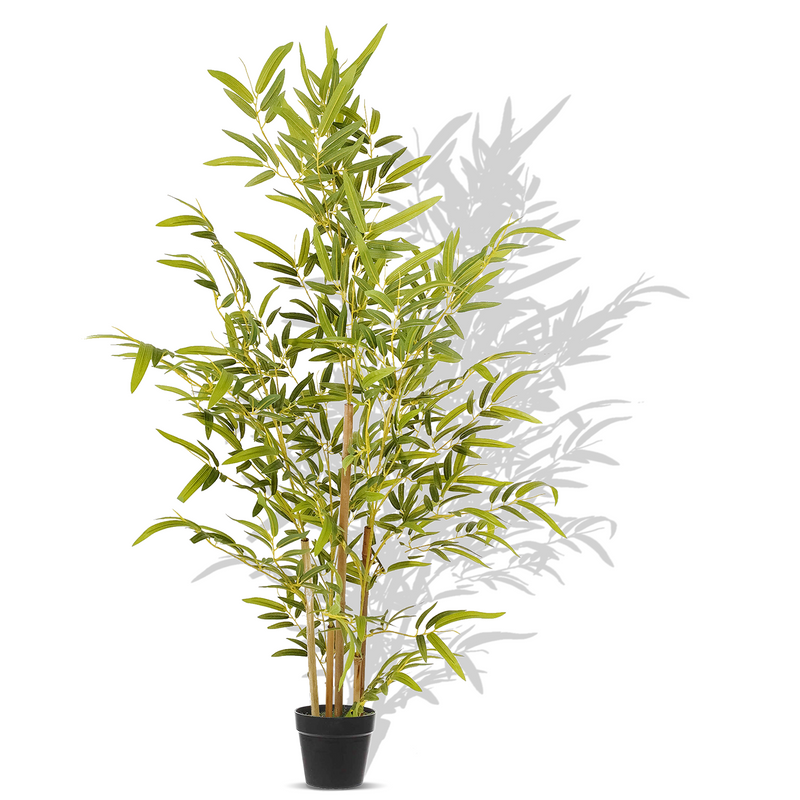 675 Leaves 1.2M Artificial Bamboo Tree in Pot - Artificial Plant