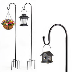 Bird Feeder Pole Tall Stake with 3 Height Settings