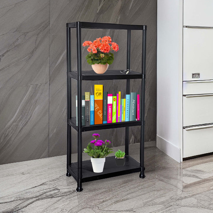 3/4/5 Tier Plastic Racking Shelving Storage Unit