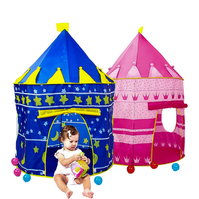 Kids Wizard & Princess Castle Tent