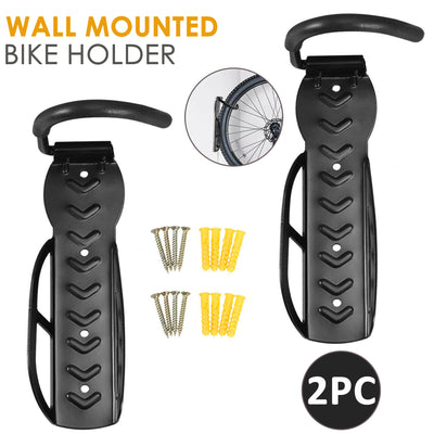 2pcs Wall Mounted Bicycle Hanger