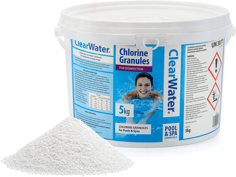 5KG Clearwater Chlorine Granules-Pail