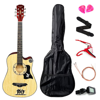 38" Full Size 6 String Acoustic Guitar