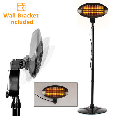 Electric Patio Heater 650 to 2000W