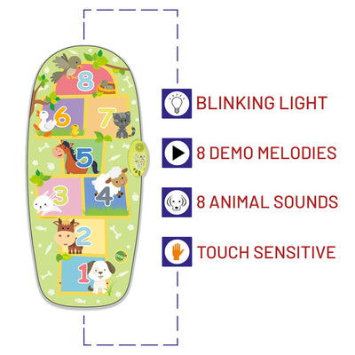 Electronic Animal Touch Musical Kids Play Mat