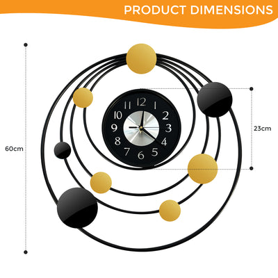 Sunburst Wall Clock