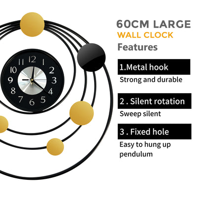 Sunburst Wall Clock