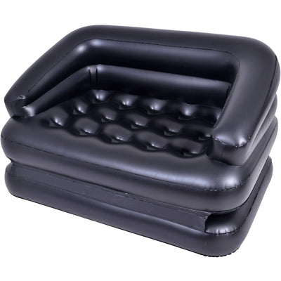 5 In 1 Inflatable Multi function Double Air Bed Sofa