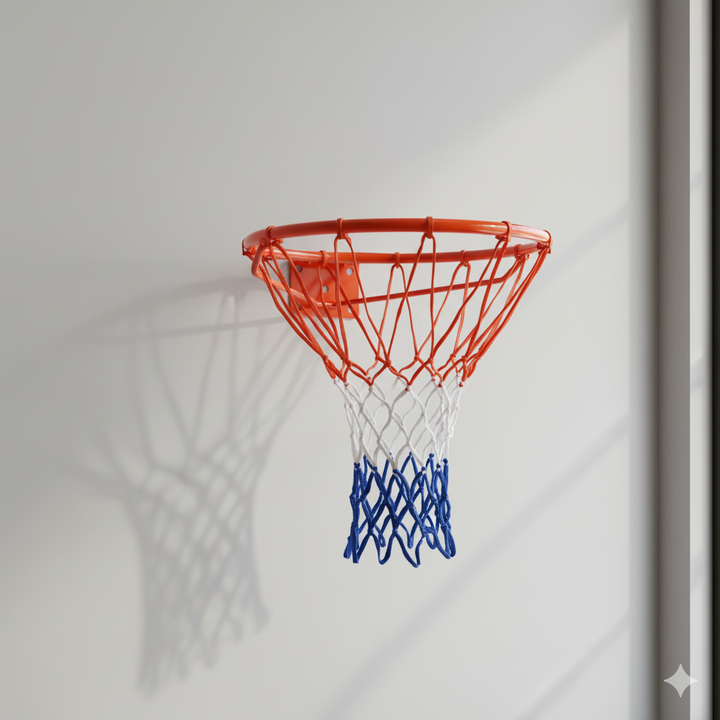 Wall Mounted Basketball Goal Hoop Rim Net