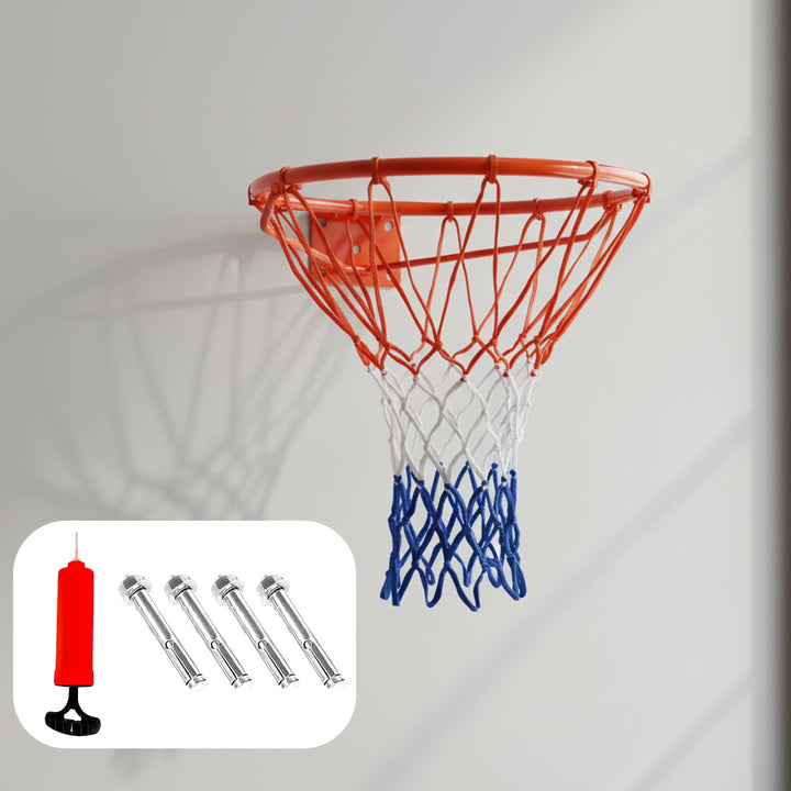 Wall Mounted Basketball Goal Hoop Rim Net