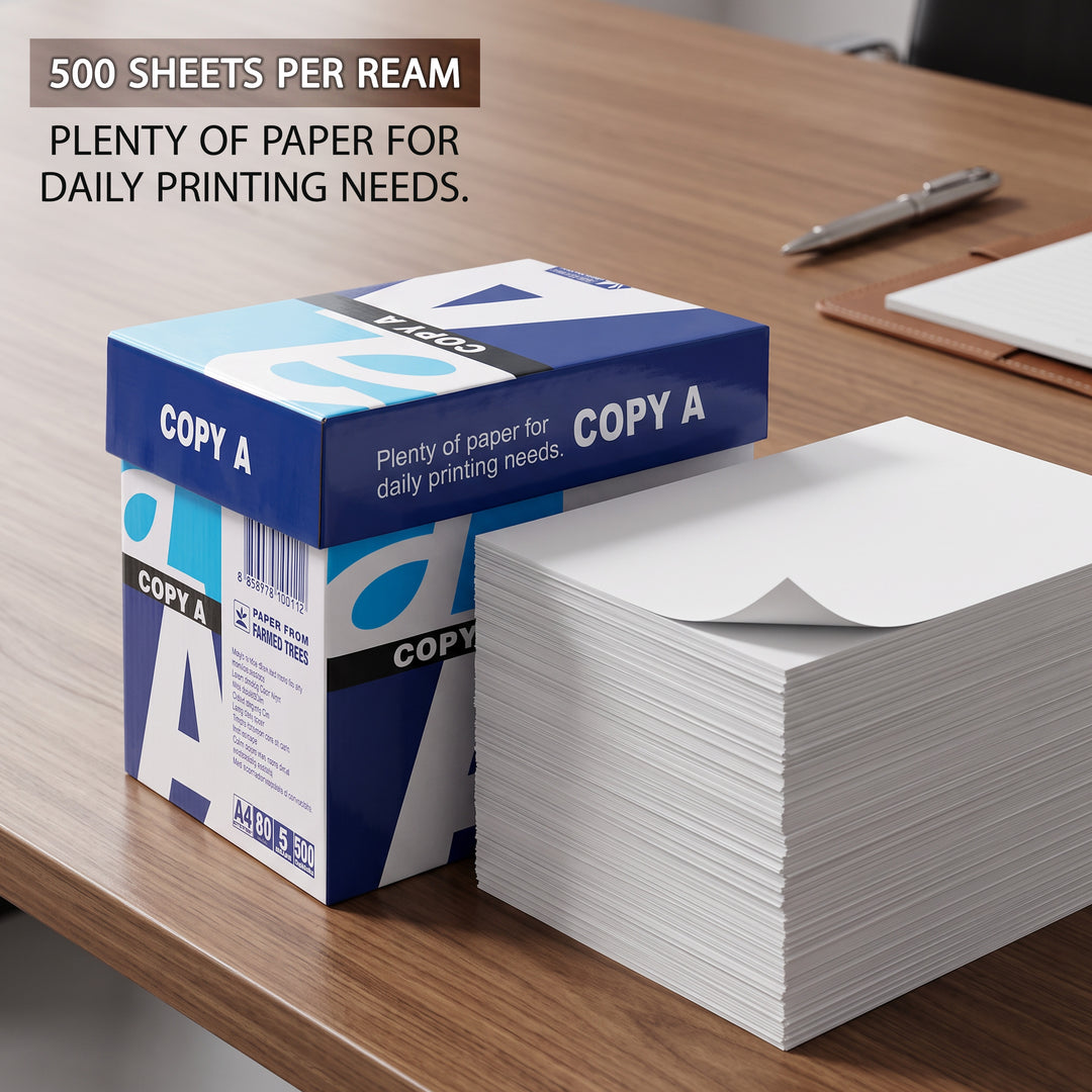 A4 2500 Printer Sheets White Paper