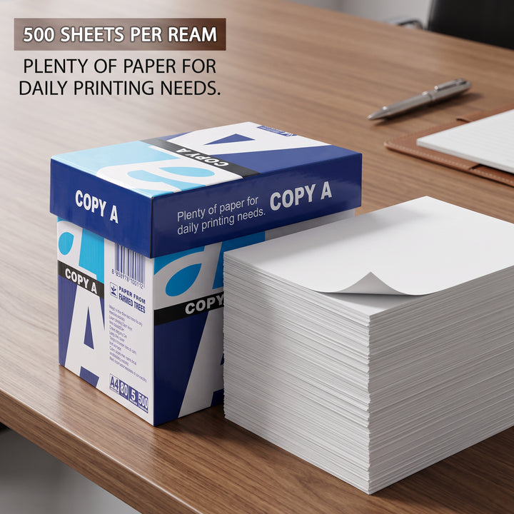 A4 2500 Printer Sheets White Paper
