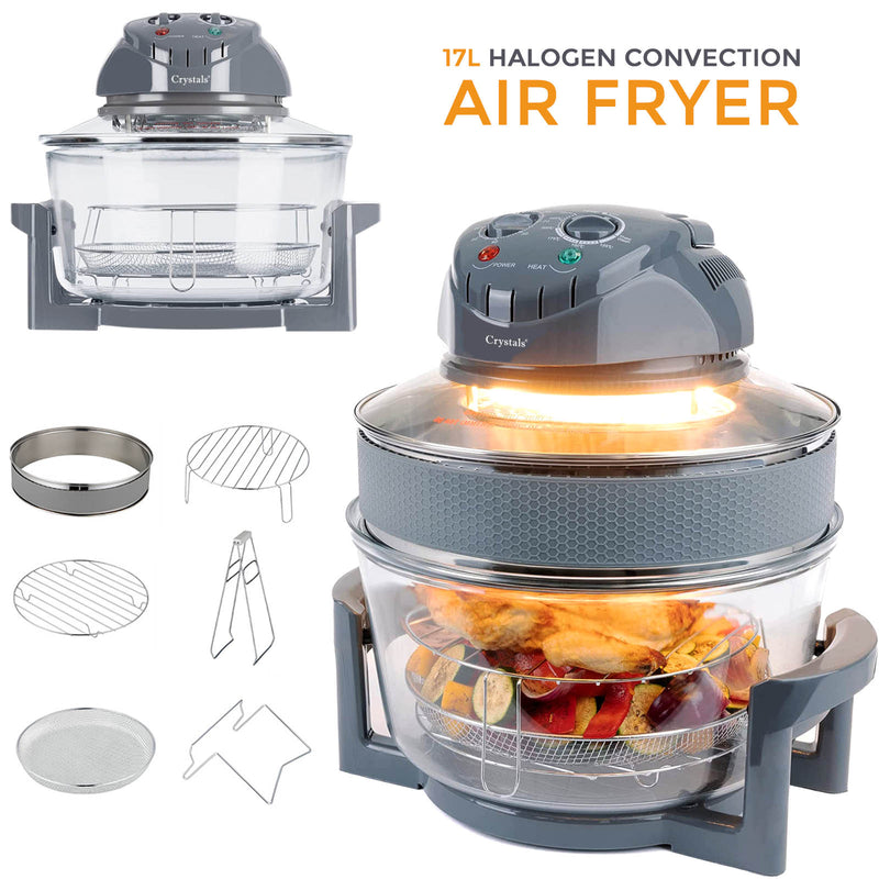 17L Electric Halogen Air Fryer - 1400W