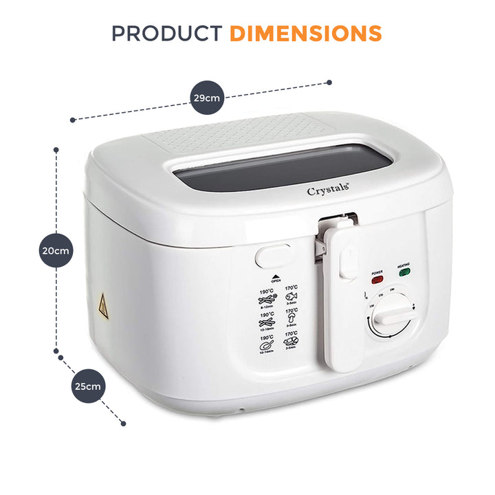 2.5 Liters Deep Fat Fryer - 1800 Watts