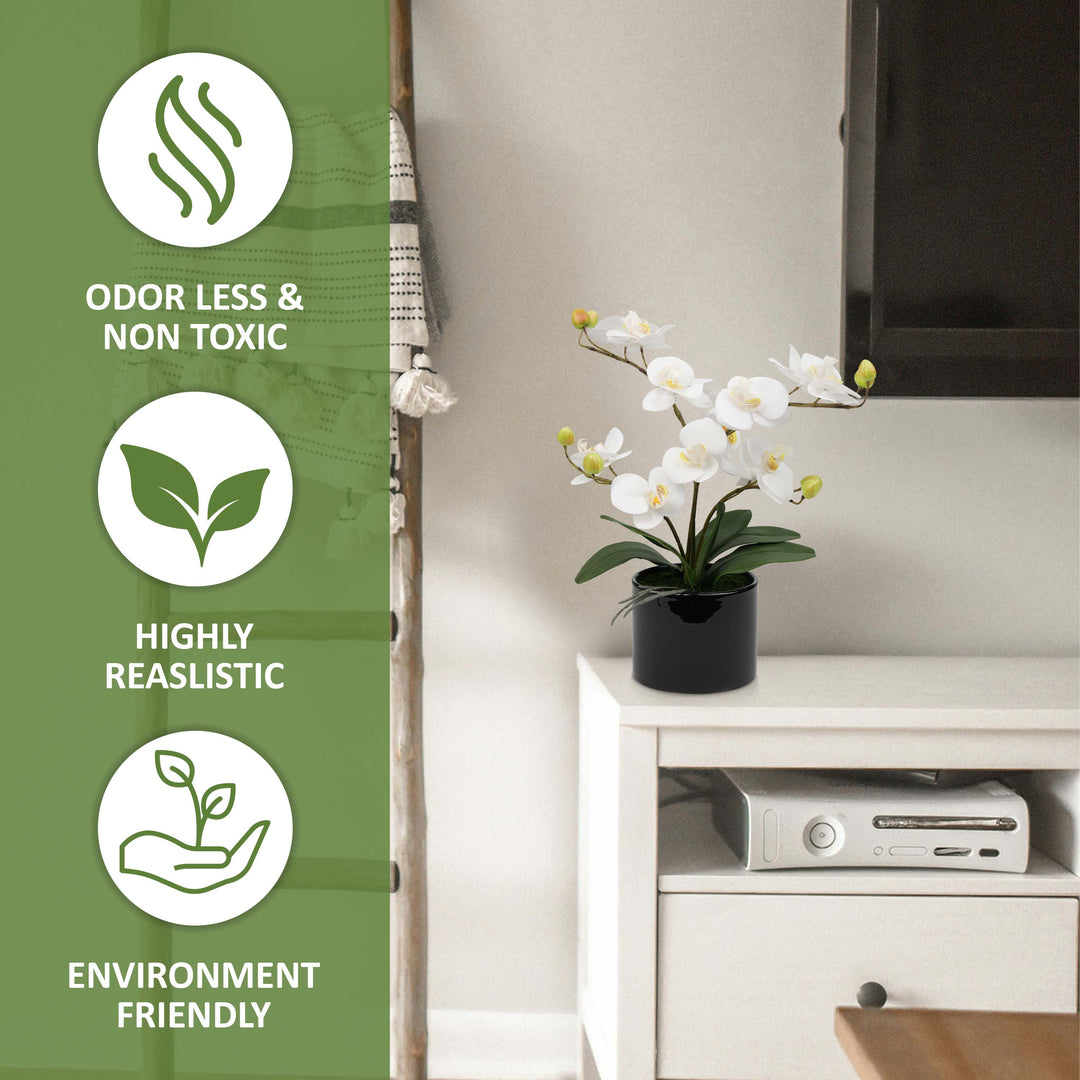 Artificial Plant Fake Silk Orchid Flower