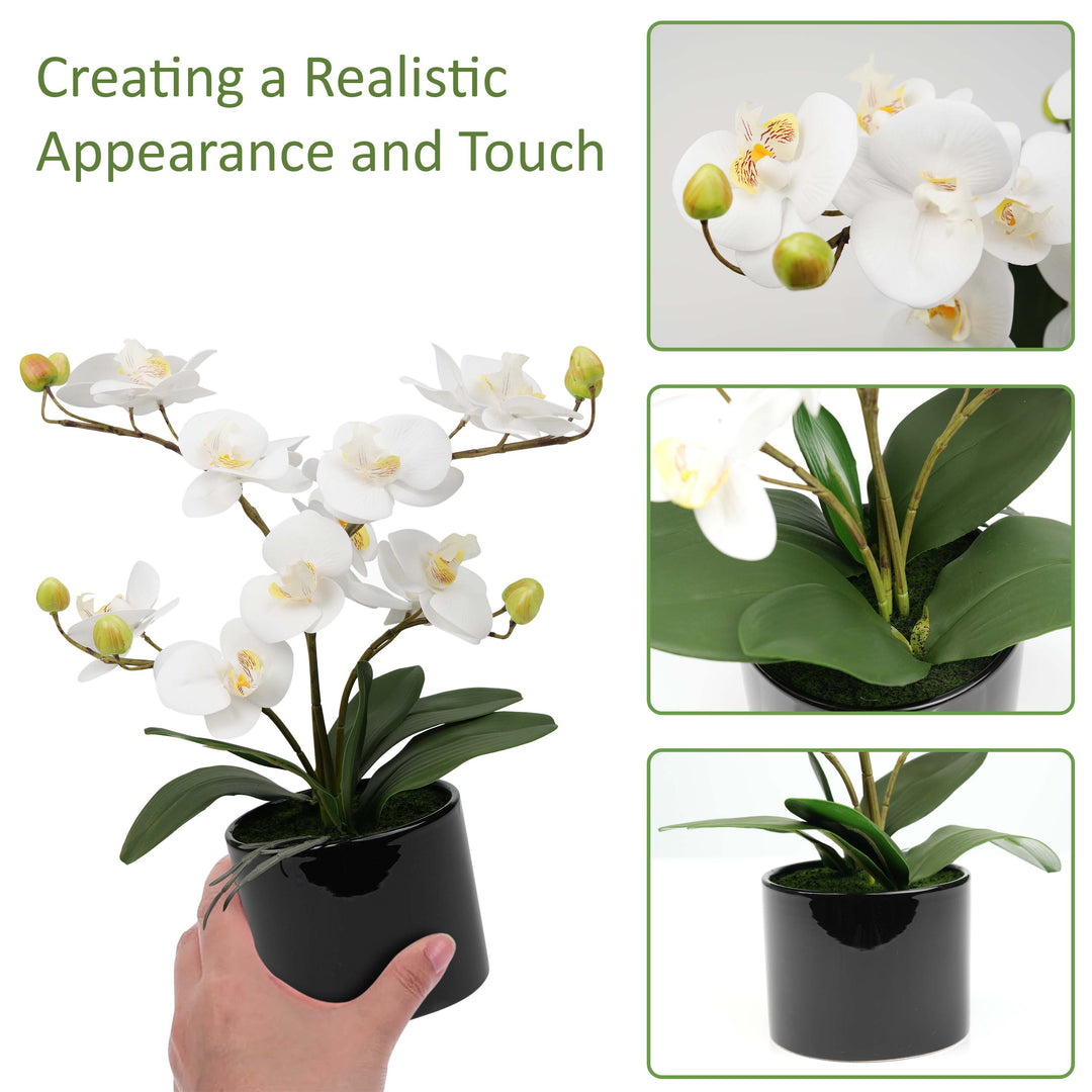Artificial Plant Fake Silk Orchid Flower