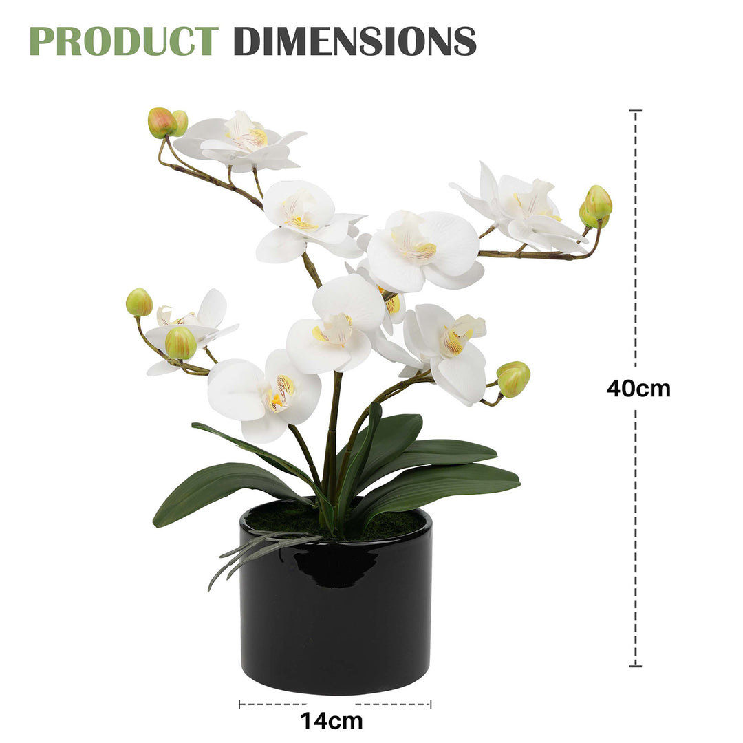 Artificial Plant Fake Silk Orchid Flower