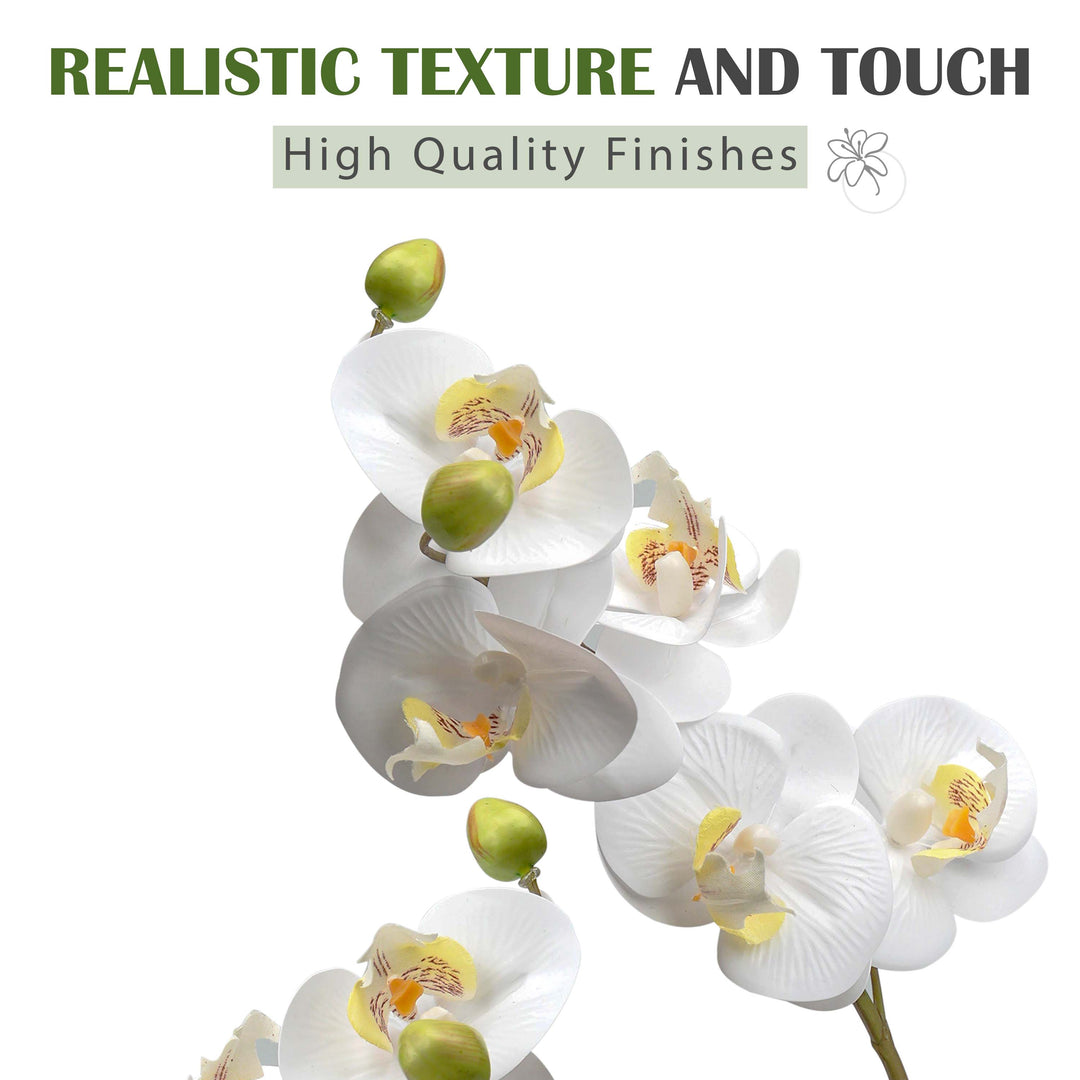 35cm Fake Silk Orchid Artificial Plant