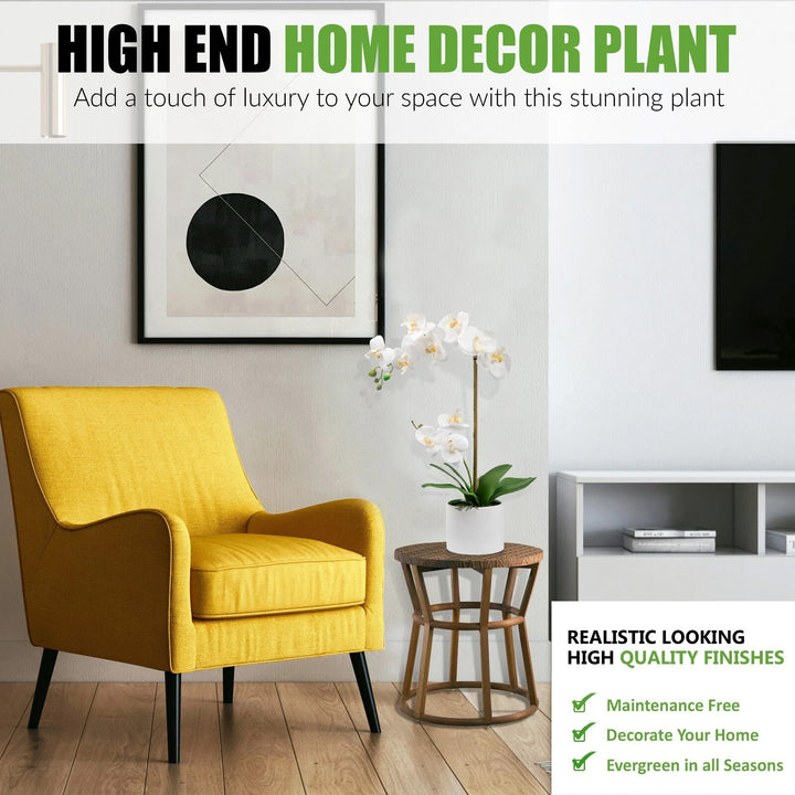 55cm Artificial Orchid Flower Plant