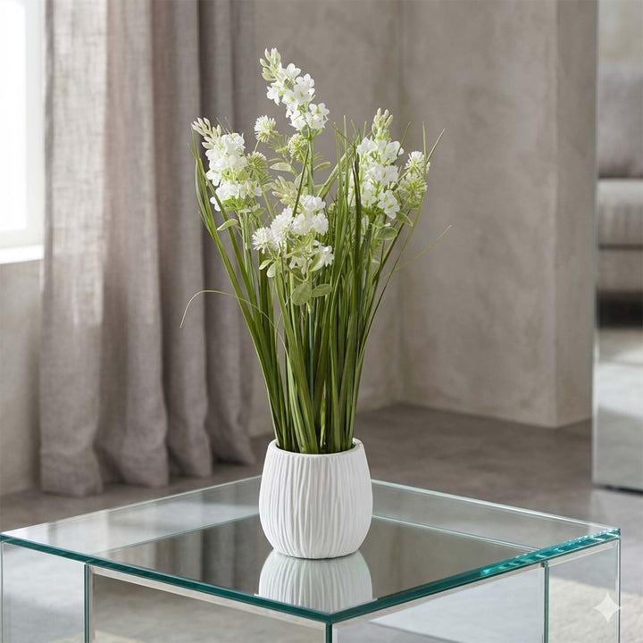 50cm Faux Artificial Lavender Plant
