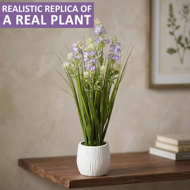 50cm Faux Artificial Lavender Plant