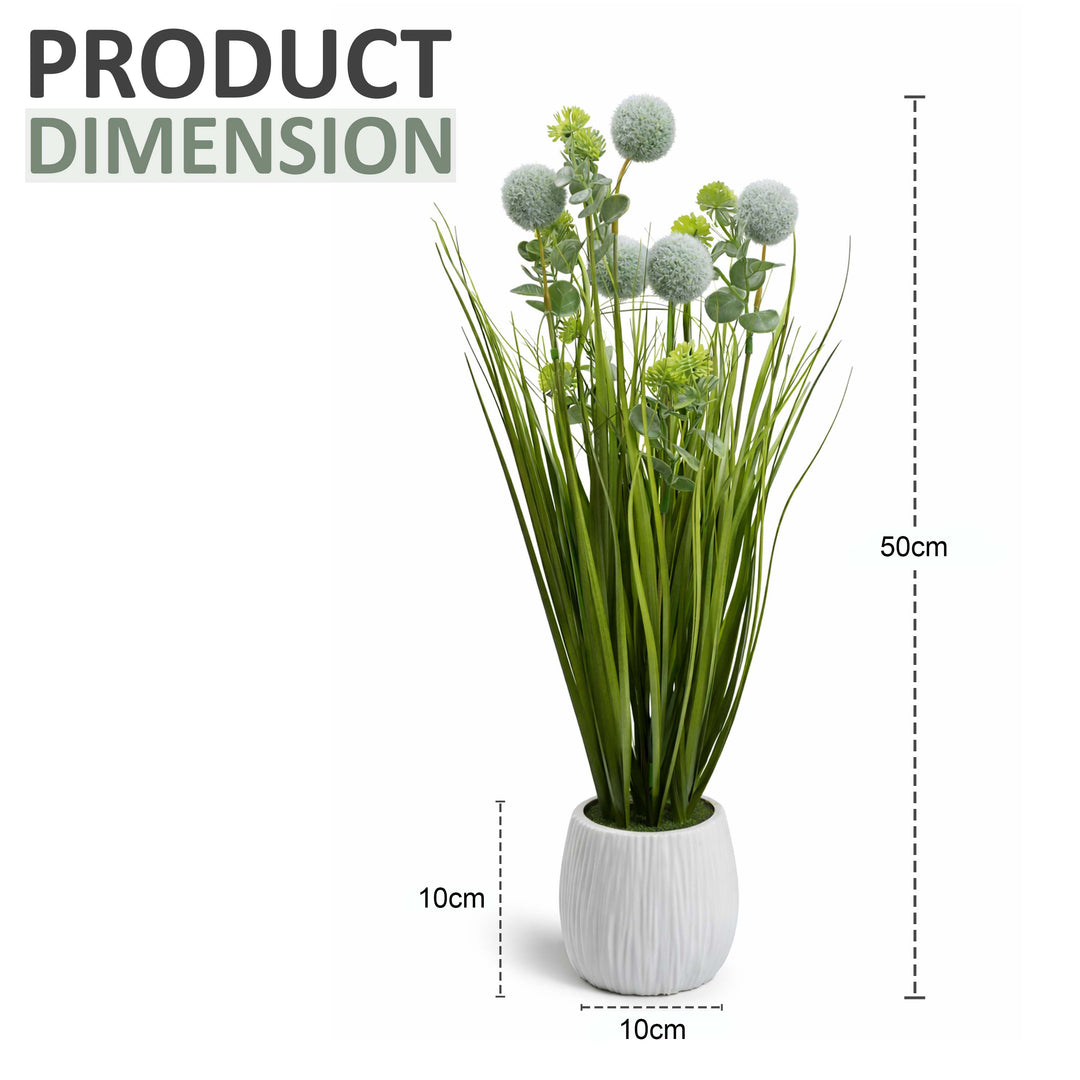 50cm Faux Artificial Foam Ball Plant