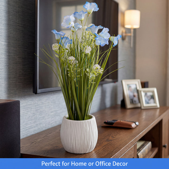50cm Faux Morning Glory Plant