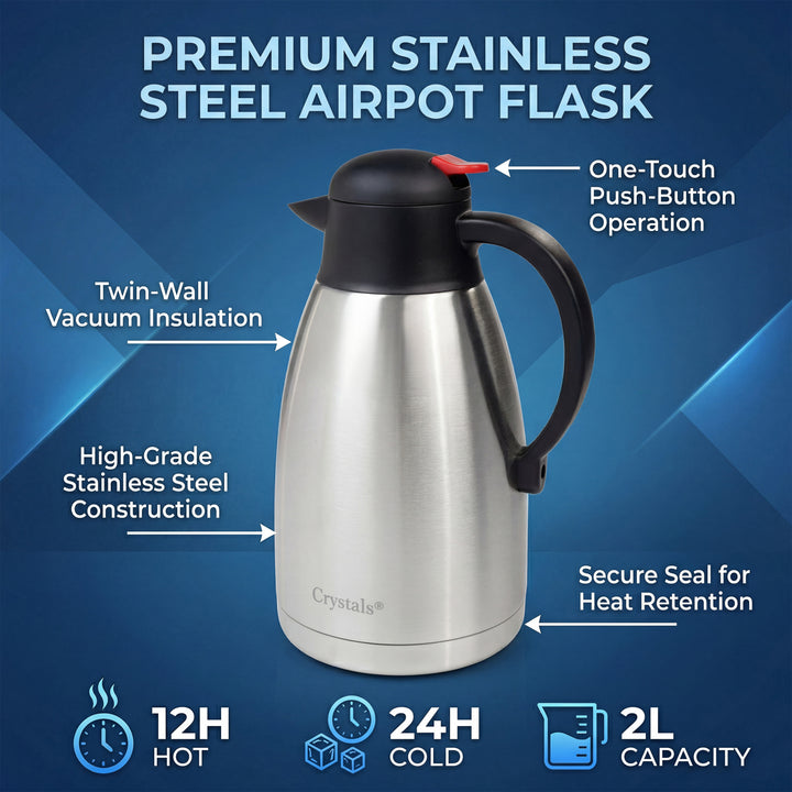 Stainless Steel Airpot Flask