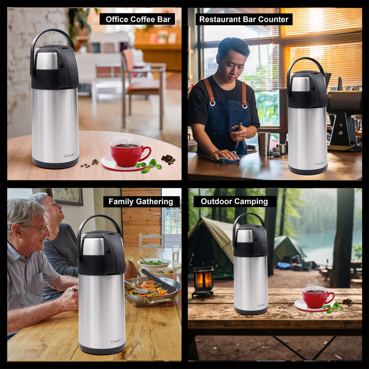 3L Stainless Steel Airpot Flask