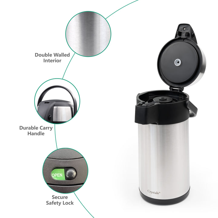 3L Stainless Steel Airpot Flask