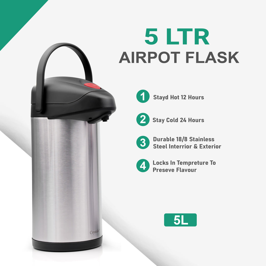 Stainless Steel Airpot Flask
