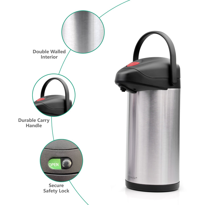 Stainless Steel Airpot Flask