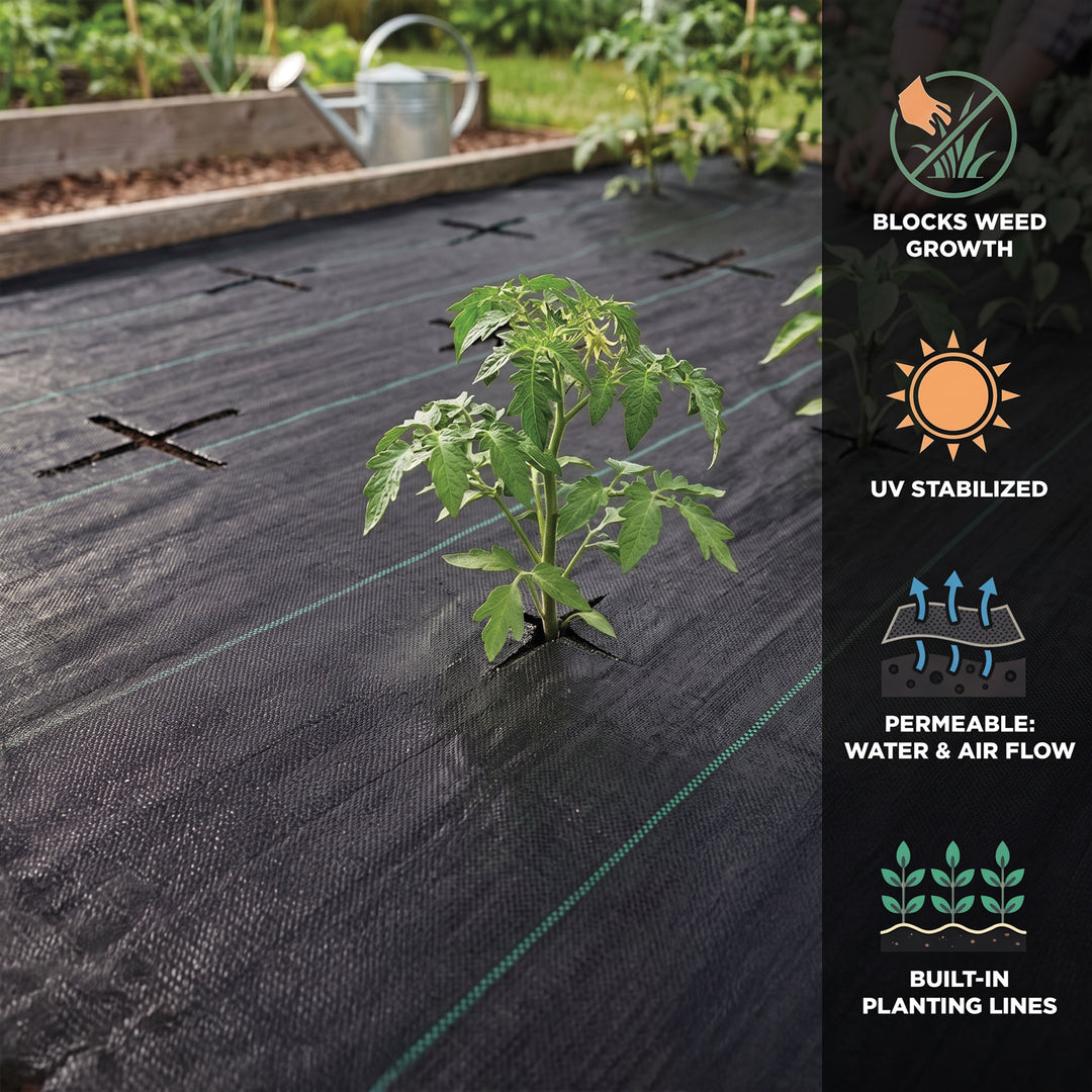Heavy Duty Weed Control Fabric Membrane