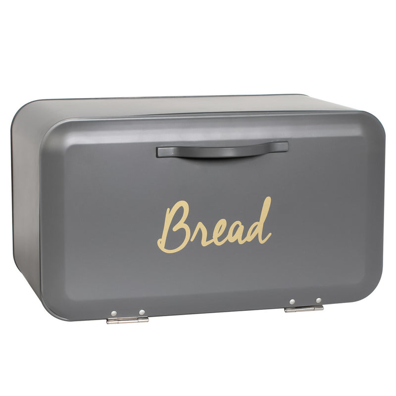 Modern Bread Bin Grey