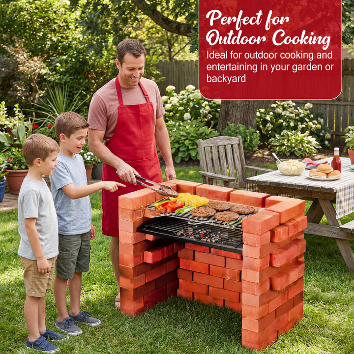 67cm BBQ Grill Tray Set DIY Outdoor