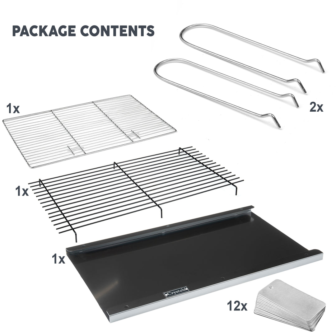 67cm BBQ Grill Tray Set DIY Outdoor