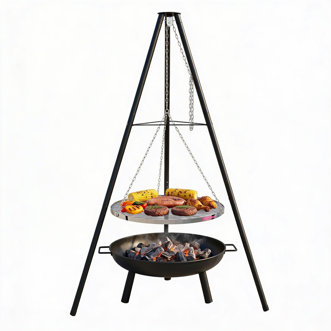 Large Tripod Barbecue Grill