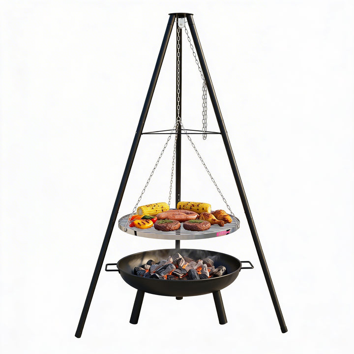 Large Tripod Barbecue Grill
