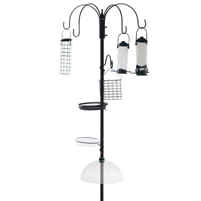 Bird Feeding Station With Water Bath & Stabilizer
