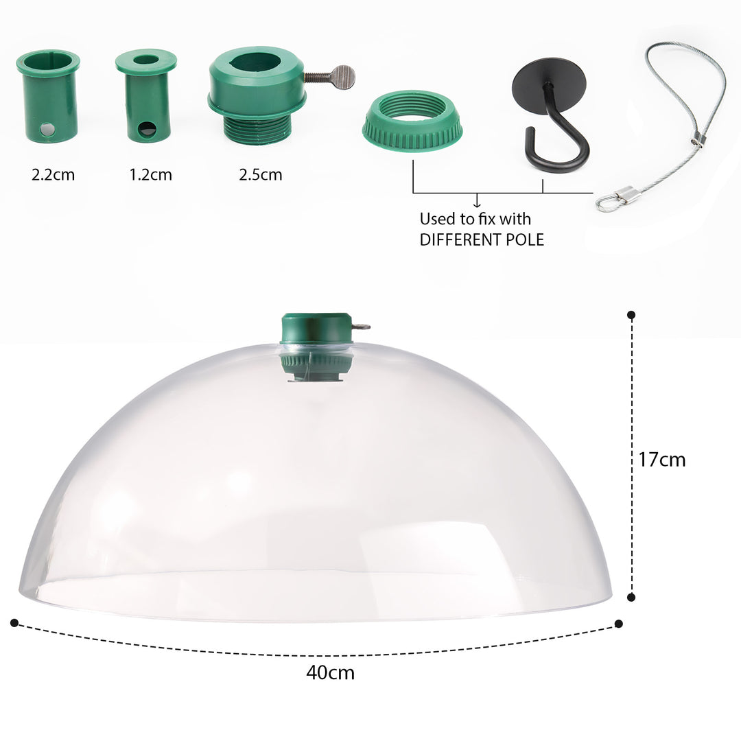 Squirrel Baffles Dome