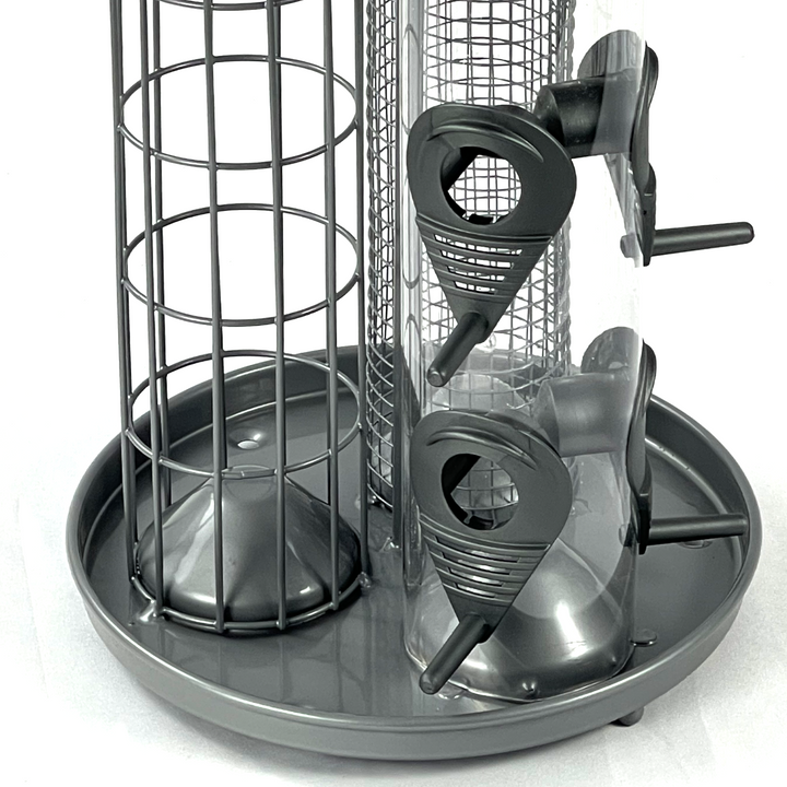 3 in 1 Bird Feeder - Seeds, Nuts & Fat Ball