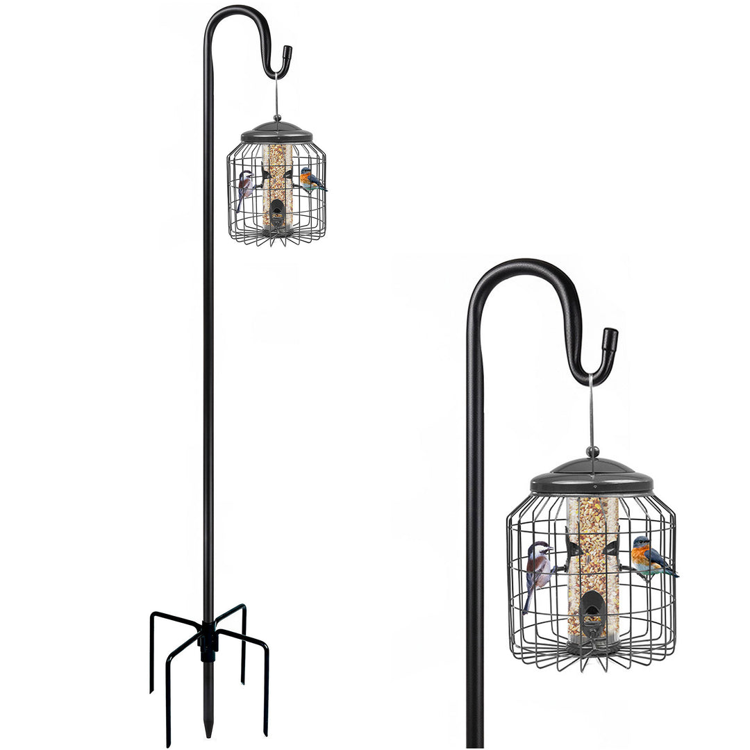 Bird Feeder with Shepherd Hook